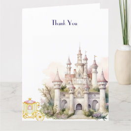 Activiteiten in de omgeving van Castle and Fairy T Bedankkaart