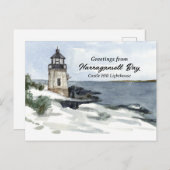 Activiteiten in de omgeving van Castle Hill Lighth Briefkaart (Voorkant / Achterkant)