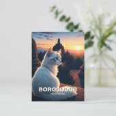 Activiteiten in de omgeving van Cat at Borobudur I Briefkaart (Staand voorkant)
