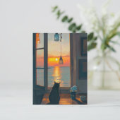ACTIVITEITEN IN DE OMGEVING VAN CAT BY WINDOW OCEA BRIEFKAART (Staand voorkant)