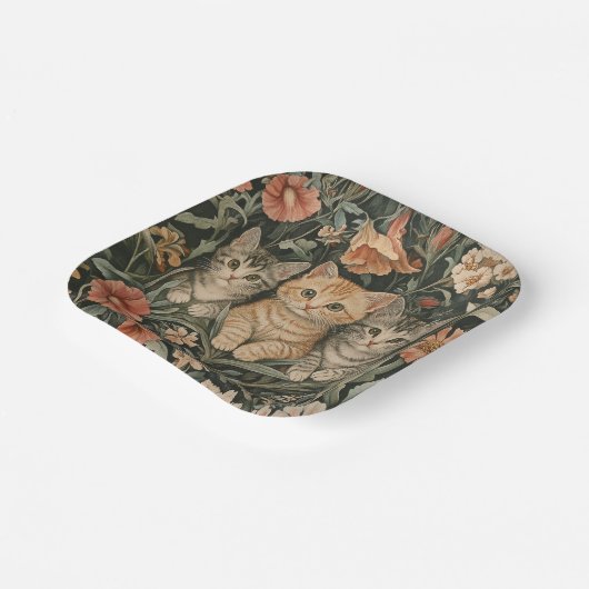 Activiteiten in de omgeving van Cats in a William  Papieren Bordje (Gebogen)