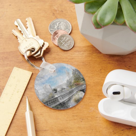 Activiteiten in de omgeving van Central Park Bridg Sleutelhanger (Bureau)