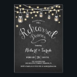 Activiteiten in de omgeving van Chalkboard & Light Kaart<br><div class="desc">Uitnodiging voor het repetitiediner. Rustieke stijl ontwerp met zwart krijtbord patroon. Beschikt over witte script lettertype,  metselaar potten en feeënstring lichten. Stuur me een bericht als je nog meer maatwerk nodig hebt.</div>