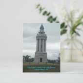 Activiteiten in de omgeving van Champlain Memorial Briefkaart (Staand voorkant)