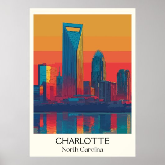 Activiteiten in de omgeving van Charlotte North Ca Poster (Voorkant)