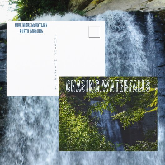 Activiteiten in de omgeving van Chasing Waterfalls Briefkaart