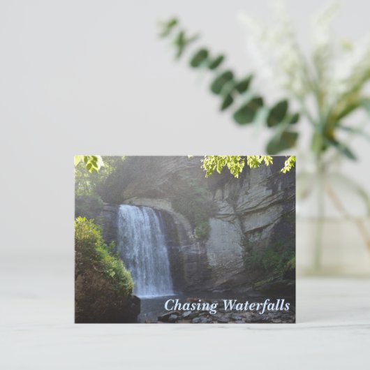 Activiteiten in de omgeving van Chasing Waterfalls Briefkaart (Staand voorkant)