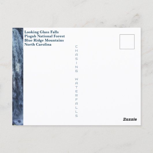 Activiteiten in de omgeving van Chasing Waterfalls Briefkaart (Achterkant)