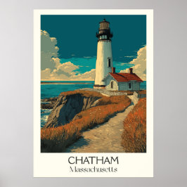 Activiteiten in de omgeving van Chatham Massachuse Poster