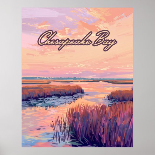 Activiteiten in de omgeving van Chesapeake Bay Ann Poster (Voorkant)