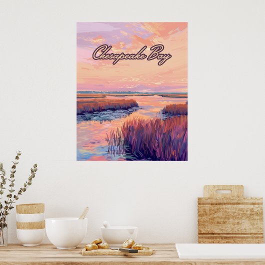 Activiteiten in de omgeving van Chesapeake Bay Ann Poster (Keuken)