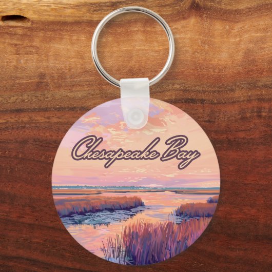Activiteiten in de omgeving van Chesapeake Bay Ann Sleutelhanger (Voorkant)
