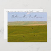 Activiteiten in de omgeving van Cheyenne River Sio Briefkaart (Voorkant / Achterkant)