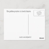 Activiteiten in de omgeving van Cheyenne River Sio Briefkaart (Achterkant)