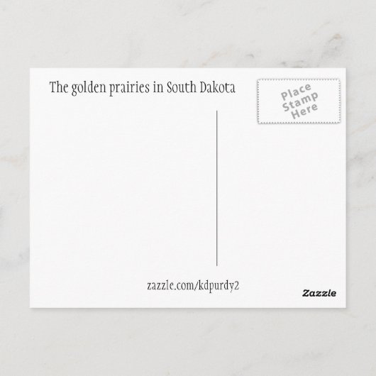 Activiteiten in de omgeving van Cheyenne River Sio Briefkaart (Achterkant)