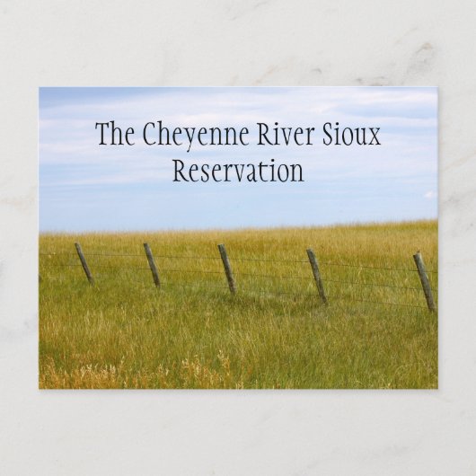 Activiteiten in de omgeving van Cheyenne River Sio Briefkaart (Voorkant)