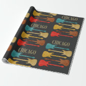 Activiteiten in de omgeving van Chicago  Guitars C Cadeaupapier (Uitgerold)
