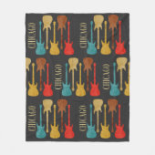 Activiteiten in de omgeving van Chicago  Guitars C Fleece Deken (Voorkant)