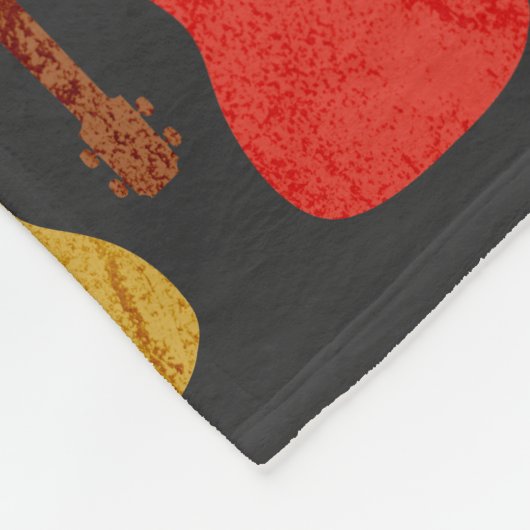 Activiteiten in de omgeving van Chicago  Guitars C Fleece Deken (Hoek)