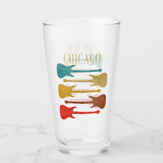 Activiteiten in de omgeving van Chicago  Guitars C Glas (Achterkant)