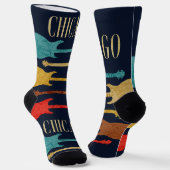 Activiteiten in de omgeving van Chicago Guitars C Sokken (Gebogen)