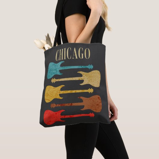 Activiteiten in de omgeving van Chicago  Guitars C Tote Bag (Dichtbij)