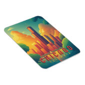 Activiteiten in de omgeving van Chicago Iconic Sky Magneet (Rechterzijde)