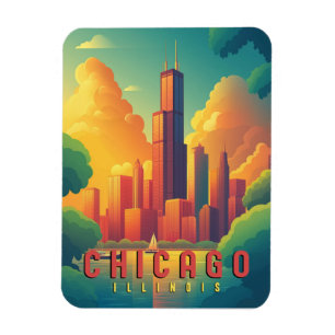 Activiteiten in de omgeving van Chicago Iconic Sky Magneet