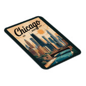 Activiteiten in de omgeving van Chicago Illinois S Magneet (Rechterzijde)