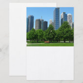 Activiteiten in de omgeving van Chicago Illinois W Briefpapier (Voorkant / Achterkant)