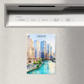 Activiteiten in de omgeving van Chicago Illinois W Magneet (Insitu (Vaatwasser))