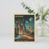 Activiteiten in de omgeving van Chicago Magnificen Briefkaart (Staand voorkant)
