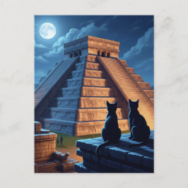 Activiteiten in de omgeving van Chichen Itza Mexic Briefkaart