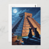 Activiteiten in de omgeving van Chichen Itza Mexic Briefkaart (Voorkant / Achterkant)