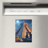 Activiteiten in de omgeving van Chichen Itza Mexic Magneet (Insitu (Vaatwasser))