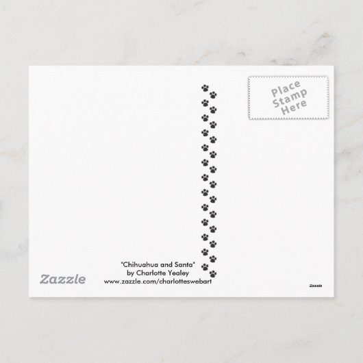 Activiteiten in de omgeving van Chihuahua and Sant Feestdagenkaart (Achterkant)