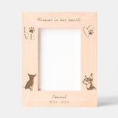 Activiteiten in de omgeving van Chihuahua Dog Pawp Gegraveerde Lijstjes (Voorkant)