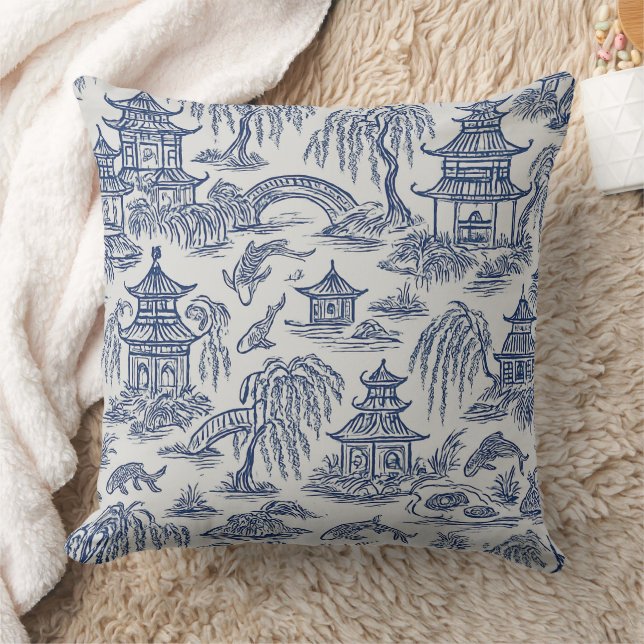 Activiteiten in de omgeving van Chinoiserie Pagoda Kussen (Deken)