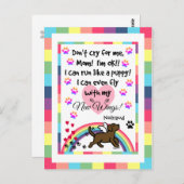 Activiteiten in de omgeving van Chocolate Labrador Briefkaart (Voorkant / Achterkant)