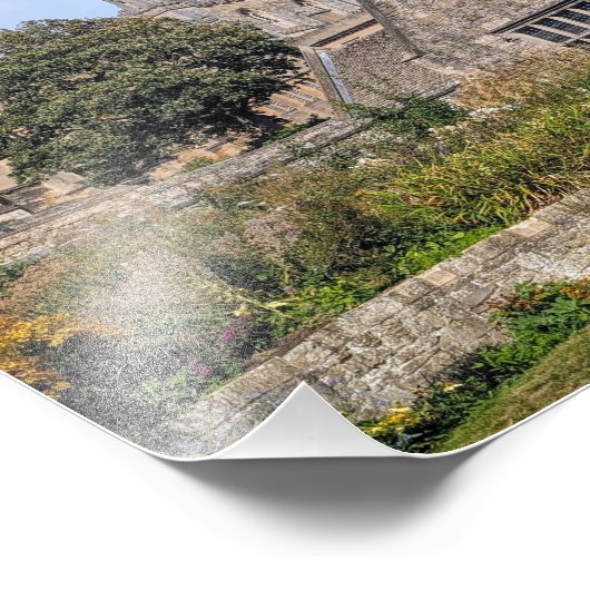 Activiteiten in de omgeving van Christ Church Memo Foto Afdruk (Hoek)