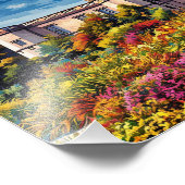 Activiteiten in de omgeving van Christ Church Memo Foto Afdruk (Hoek)