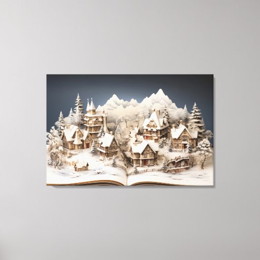 Activiteiten in de omgeving van Christmas Alpine S Canvas Afdruk (Voorkant)