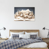 Activiteiten in de omgeving van Christmas Alpine S Canvas Afdruk (Insitu (Slaapkamer))