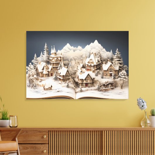 Activiteiten in de omgeving van Christmas Alpine S Canvas Afdruk (Insitu (Woonkamer))