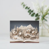 Activiteiten in de omgeving van Christmas Alpine S Feestdagenkaart (Staand voorkant)