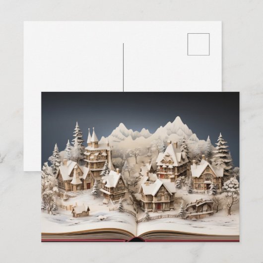 Activiteiten in de omgeving van Christmas Alpine S Feestdagenkaart (Voorkant / Achterkant)