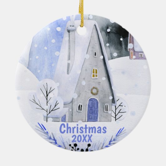 Activiteiten in de omgeving van Christmas Alpine S Keramisch Ornament (Achterkant)