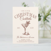 Activiteiten in de omgeving van Christmas Cocktail Kaart (Staand voorkant)