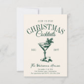 Activiteiten in de omgeving van Christmas Cocktail Kaart (Voorkant)