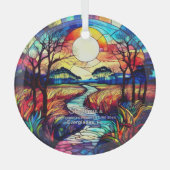 Activiteiten in de omgeving van Christmas Decor Ev Glas Ornament (Voorkant)